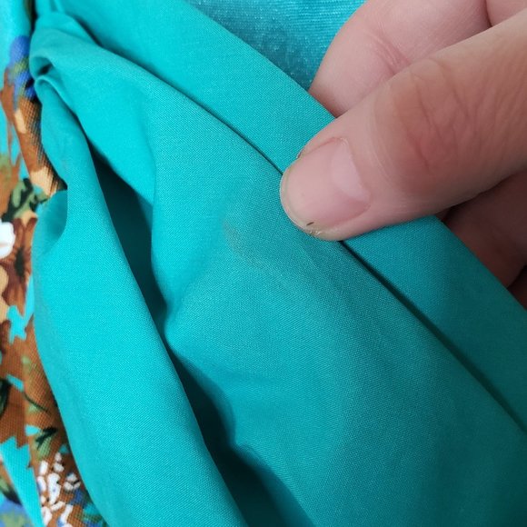 Lindy Bop Floral Ophelia Retro Rockabilly Dress M - Picture 6 of 14